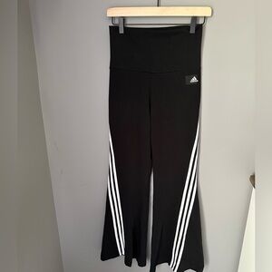 Adidas wide leg flare
